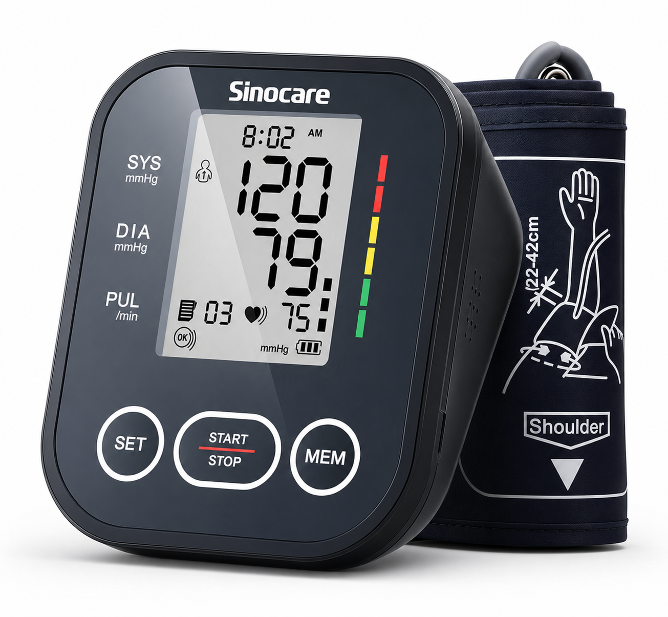 Smart Arm Blood Pressure Monitor