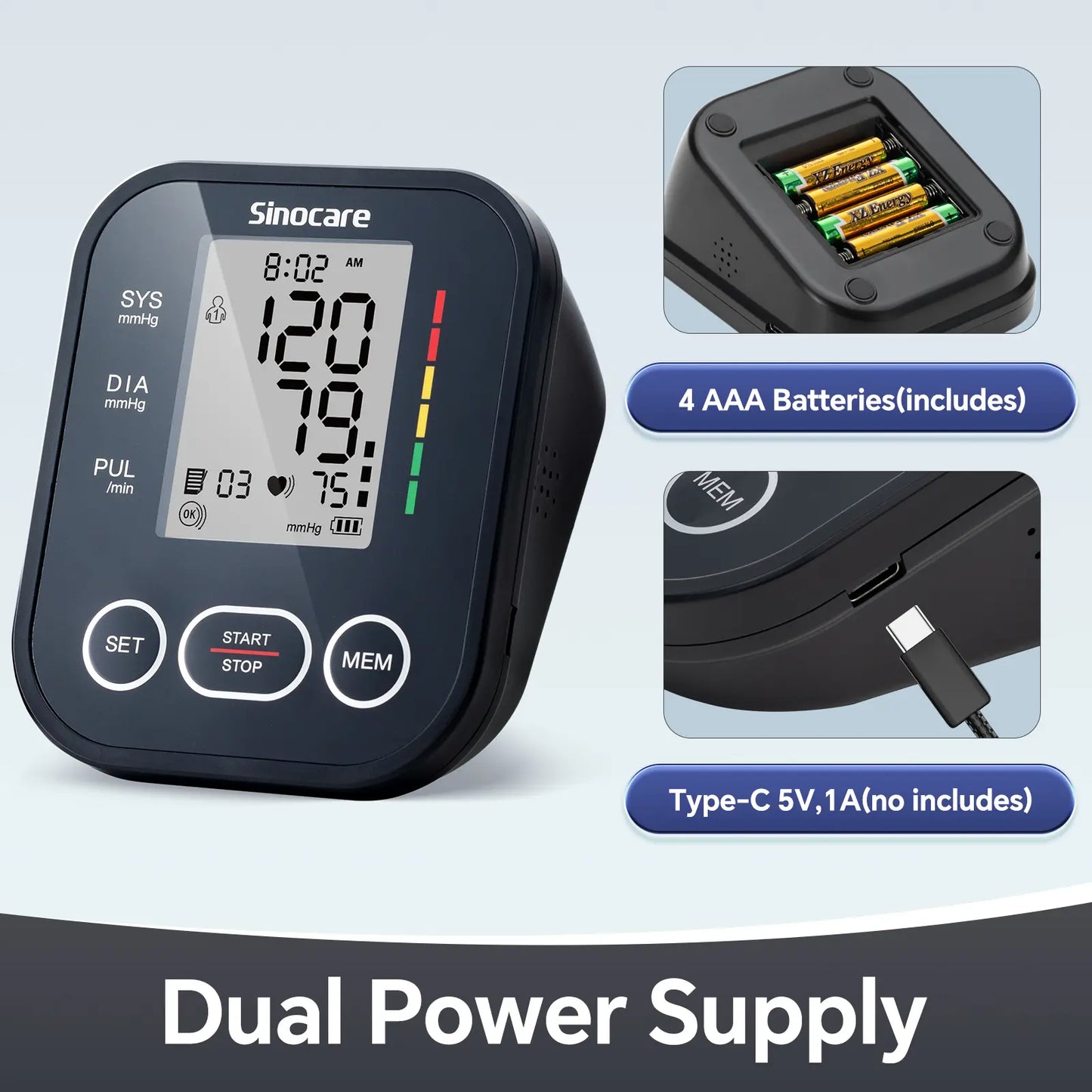 Smart Arm Blood Pressure Monitor