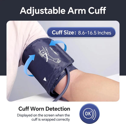 Smart Arm Blood Pressure Monitor